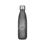 BORRACCIA in acciaio inox DIAMONDS seven NERO bottle CALDO E FREDDO