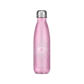 BORRACCIA in acciaio inox DIAMONDS seven ROSA bottle CALDO E FREDDO