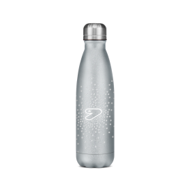 BORRACCIA in acciaio inox DIAMONDS seven BIANCO bottle CALDO E FREDDO
