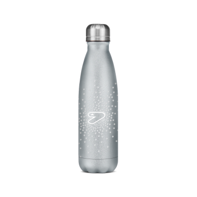 BORRACCIA in acciaio inox DIAMONDS seven BIANCO bottle CALDO E FREDDO