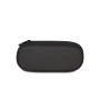 ASTUCCIO OVAL portapenne ovale GLITYCUTE organizzato NERO E ROSA seven STRASS