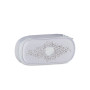 ASTUCCIO OVAL portapenne ovale GLITYCUTE organizzato BIANCO seven STRASS