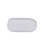 ASTUCCIO OVAL portapenne ovale GLITYCUTE organizzato BIANCO seven STRASS