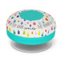 CASSA BLUETOOTH singing in the shower AFTER RAIN COMES RAINBOW resistente all'acqua CON SPEAKER legami