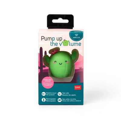 MINI SPEAKER E VIVAVOCE WIRELESS pump up the volume CACTUS legami