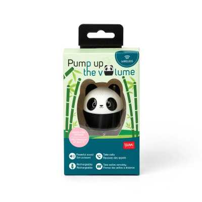 MINI SPEAKER E VIVAVOCE WIRELESS pump up the volume PANDA legami