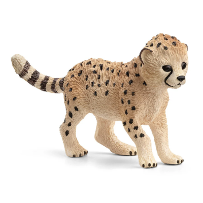 CUCCIOLO DI GHEPARDO miniatura in resina WILD LIFE schleich 14866 età 4+