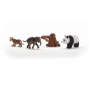 STARTER SET ASIA miniatura in resina WILD LIFE schleich 42736 età 4+