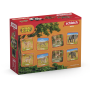 STARTER SET ASIA miniatura in resina WILD LIFE schleich 42736 età 4+