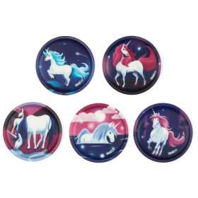 KLETTIES per il tuo zaino UNICORNS ergobag UNICORNI patelle intercambiabili SET DI 5 PEZZI
