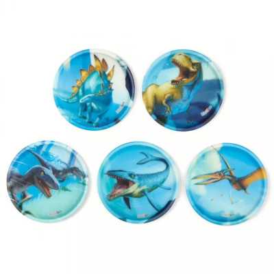 KLETTIES per il tuo zaino DINOSAURI 2026 ergobag DINOSAURS patelle intercambiabili SET DI 5 PEZZI