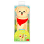 KAWAII 2 in 1 ASTUCCIO in silicone GOLDEN legami TOMBOLINO portapenne con zip CANE