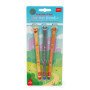 SET DI 3 PENNE CANCELLABILI biro FUR-EVER FRIENDS nera blu e rossa LEGAMI cani