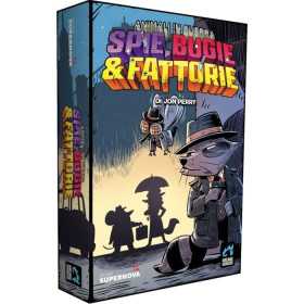 SPIE BUGIE E FATTORIE gioco per due IN ITALIANO studio supernova ANIMALI IN GUERRA età 10+