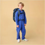 ZAINO scuola ERGOBAG prime ATMOSBEAR ergonomico REGOLABILE single BLU