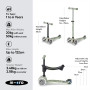 MINI2GROW DELUXE monopattino LED multifunzione MICRO scooter VERDE SALVIA età 1+
