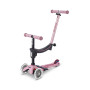 MINI2GROW DELUXE monopattino LED multifunzione MICRO scooter ROSA età 1+