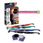 ECLIPSE pack KIT PER ECLISSI set scientifico CON 4 OCCHIALI e due lenti BUKI età 6+