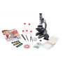 MICROSCOPE microscopio SET DI 30 ESPERIMENTI kit scientifico BUKI zoom fino a 1200X età 8+