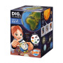 PIANETA TERRA da scavare DIG A PLANET earth BUKI kit scientifico CON 6 PIETRE età 8+