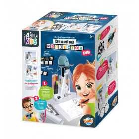 DRAWING PROJECTOR DIY proiettore da disegno 2 in 1 BUKI kit artistico 4 ALL KIDS età 6+