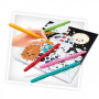 NEON DIY BUBBLE TEA kit artistico BUKI luci e colori 4 ALL KIDS età 7+