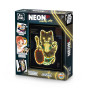 NEON DIY MANEKI-NEKO kit artistico BUKI luci e colori 4 ALL KIDS età 7+
