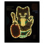 NEON DIY MANEKI-NEKO kit artistico BUKI luci e colori 4 ALL KIDS età 7+