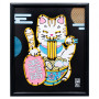 NEON DIY MANEKI-NEKO kit artistico BUKI luci e colori 4 ALL KIDS età 7+