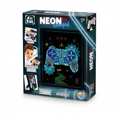 NEON DIY GAMEPAD kit artistico BUKI luci e colori JOYSTICK età 7+