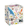 PUZZLE puzzlove ANIMALI DELL'OCEANO oceans animal BANANA PANDA in cartone 200 PEZZI età 7+