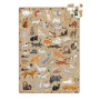 PUZZLE puzzlove GATTI cats BANANA PANDA in cartone 500 PEZZI età 9+