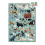 PUZZLE puzzlove DOGS cani BANANA PANDA in cartone 100 PEZZI età 5+