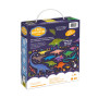 PUZZLE dinosauri I LOVE DINOSAURS con 14 soggetti BANANA PANDA in cartone 60 PEZZI età 4+