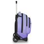 TROLLEY PLUG GRS invicta FANTASY seven LILLA da 34 litri SHINE zaino scuola