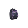 TROLLEY NEW JACK 8WD seven DETACH shadows of color NERO E ROSA da 34 litri ZAINO SCUOLA