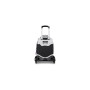 TROLLEY NEW JACK 8WD seven DETACH shadows of color NERO E ROSA da 34 litri ZAINO SCUOLA