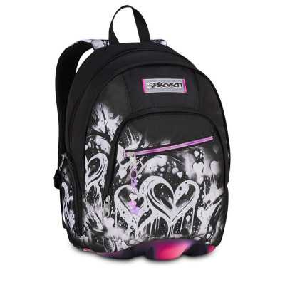 ZAINO seven DUAL backpack PLUMPY LINE scuola GIRL