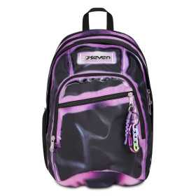ZAINO seven DUAL backpack SHADOWS OF COLOR scuola VIOLA FUXIA