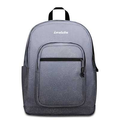 ZAINO invicta JELEK fantasy SHINE backpack GRIGIO scuola GRS jet black