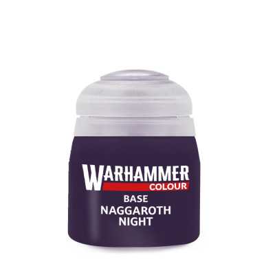 NAGGAROTH NIGHT colore BASE WARHAMMER Games Workshop BLU acrilico CLASSICO 12 ml