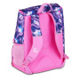 ZAINO sdoppiabile FLUFFY PINK seven BIG scuola SJ GANG estensibile GIRL