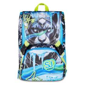 ZAINO sdoppiabile GLACE PANTHER seven BIG scuola SJ GANG estensibile BOY