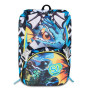 ZAINO sdoppiabile METAL DRAGON seven BIG scuola SJ GANG estensibile BOY