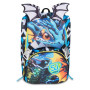 ZAINO sdoppiabile METAL DRAGON seven BIG scuola SJ GANG estensibile BOY