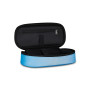 ASTUCCIO invicta OVAL portapenne SHINE pencil case AZZURRO seven METHYL BLUE ovale LIP