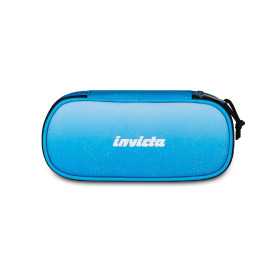 ASTUCCIO invicta OVAL portapenne SHINE pencil case AZZURRO seven METHYL BLUE ovale LIP
