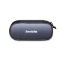 ASTUCCIO invicta OVAL portapenne SHINE pencil case GRIGIO seven JET BLACK ovale LIP