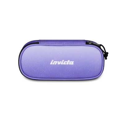 ASTUCCIO invicta OVAL portapenne SHINE pencil case LILLA seven DAHLIA PURPLE ovale LIP