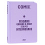 DIARIO datato LILLA da 16 mesi STANDARD std COMIX agenda 2026 2027 scuola FISSAMI